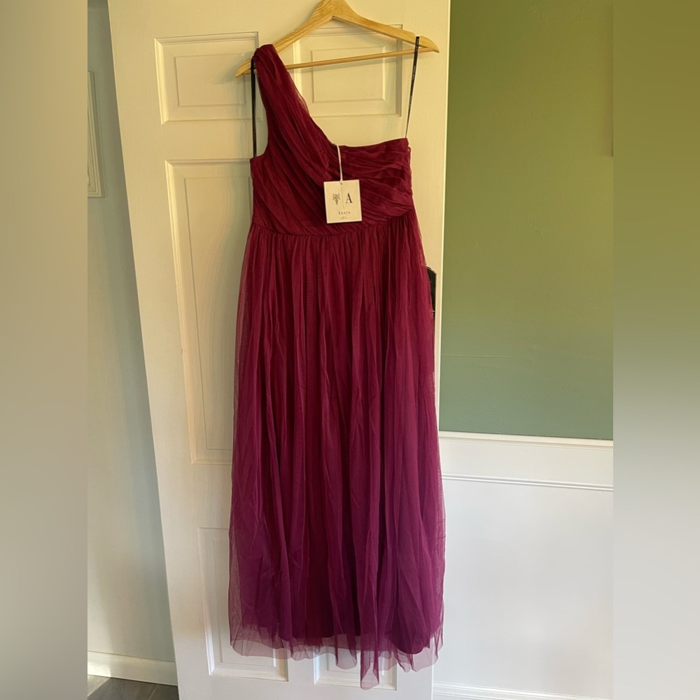 Asos Tulle One Shoulder Dress